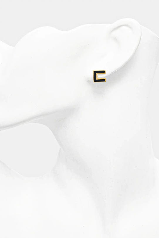 Elisabetta Franchi cercei OR47K51E2 negru SS25