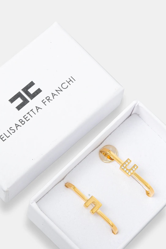 Doplnky Náušnice Elisabetta Franchi OR55M51E2 zlatá