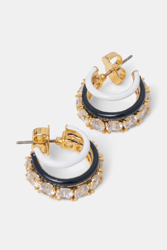 Σκουλαρίκια Kate Spade ζιρκόνια ασημί KK446