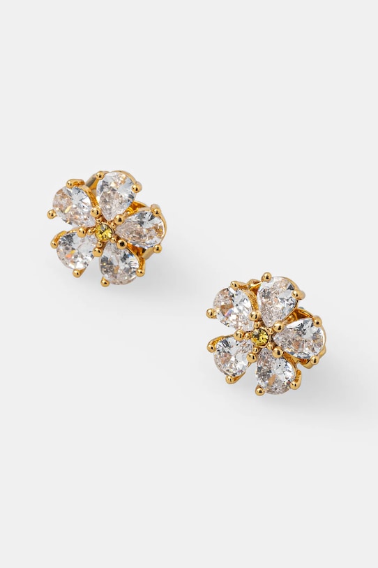 Сережки Kate Spade циркон золотой KK491