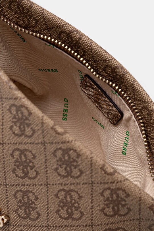Косметичка Guess ECO EVAINE коричневий TWEB95.35005