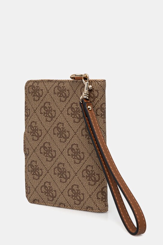 Чохол для паспорта та багажна бирка Guess Orlina TWX953.10370 коричневий SS25