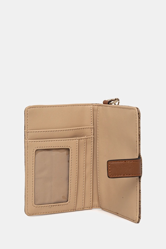 Accesorii Guess husă pentru pașaport și etichetă pentru bagaj ORLINA TWX953.10370 maro