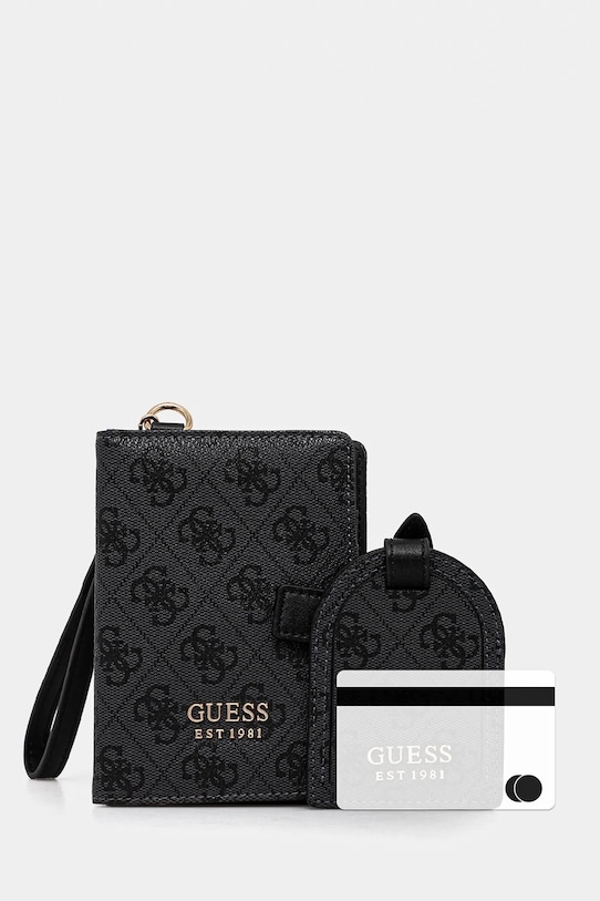 Guess husă pentru pașaport și etichetă pentru bagaj ORLINA TWX953.10370