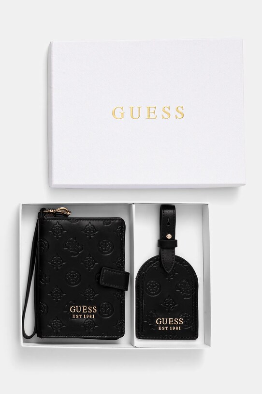 Чехол для паспорта и багажная бирка Guess WILDER TWX745.20370