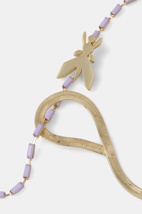 Patrizia Pepe naszyjnik 2J2514.M059 fioletowy SS25