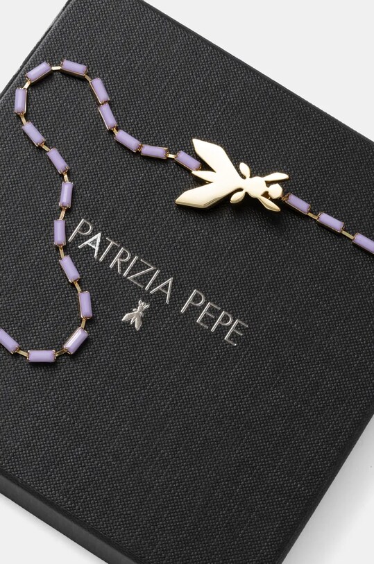Akcesoria Patrizia Pepe naszyjnik 2J2514.M059 fioletowy