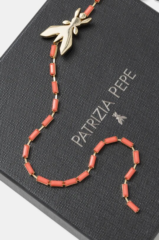 Akcesoria Patrizia Pepe naszyjnik 2J2514.M059 pomarańczowy