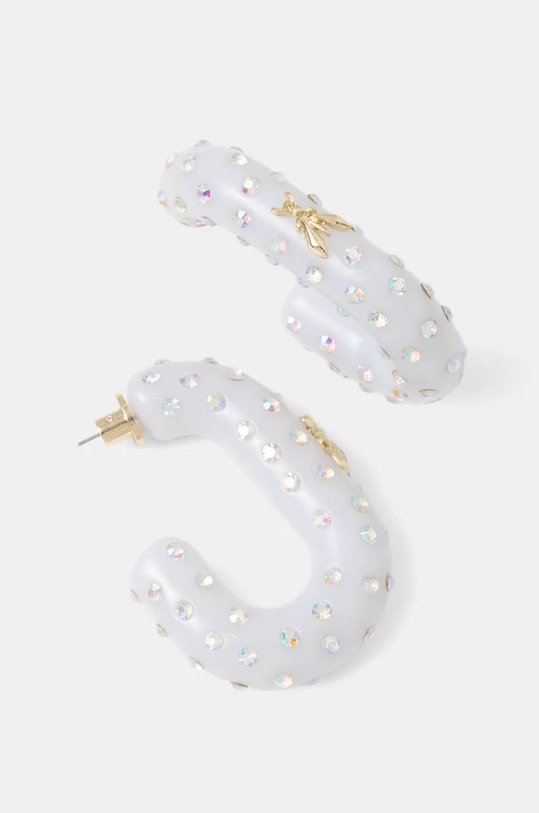 Naušnice Patrizia Pepe Gift Box bijela 2J2517.V037