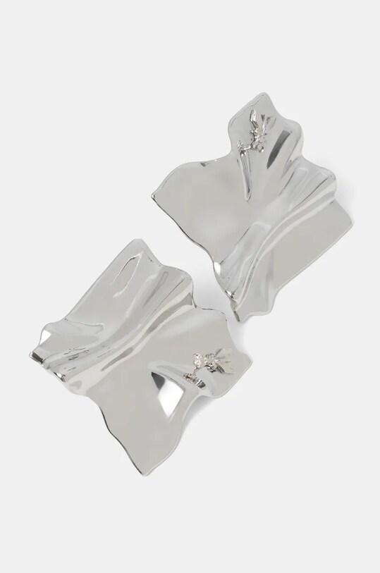 Naušnice na klipse Patrizia Pepe Gift Box srebrna 2J2539.M061