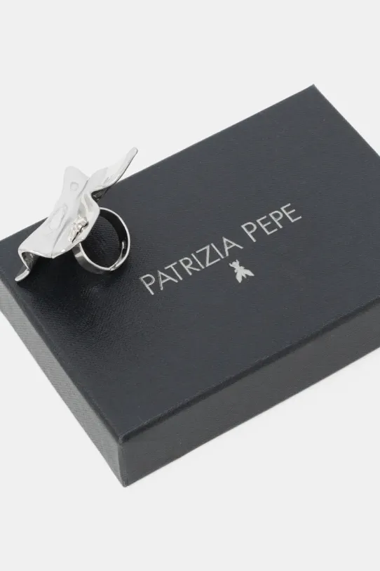 Patrizia Pepe pierścionek 2J2540.M061 srebrny SS25