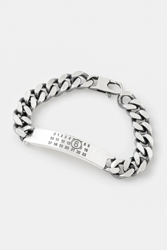 Браслет MM6 Maison Margiela серебрянный SM6UY0049.SV0235
