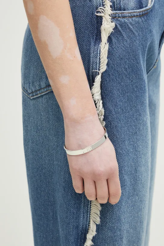 Narukvica MM6 Maison Margiela srebrna SM6UY0061.P6469