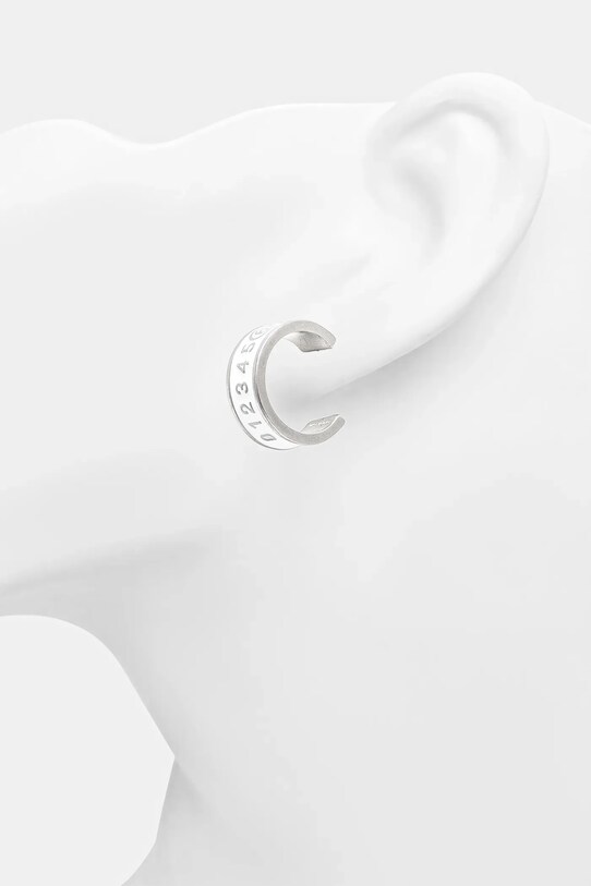 Doplnky Náušnice MM6 Maison Margiela SM6VG0084.P7211 strieborná