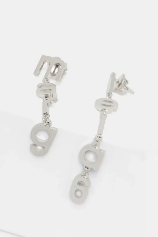 MM6 Maison Margiela earrings SM6VG0085.P7212 silver SS25