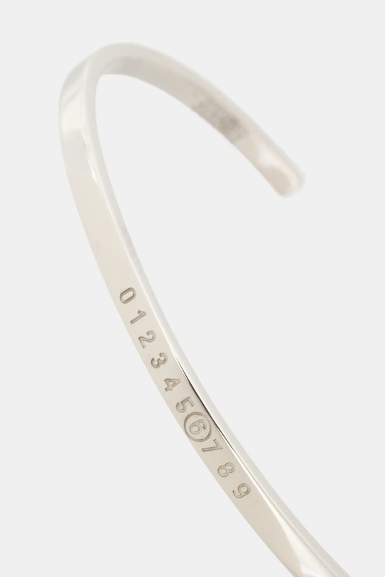 Βραχιόλι MM6 Maison Margiela SM7UY0054.SV0310 ασημί SS25