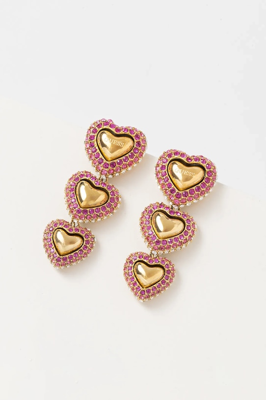 Сережки Guess BELOVED циркон золотой JUBE05.002JW