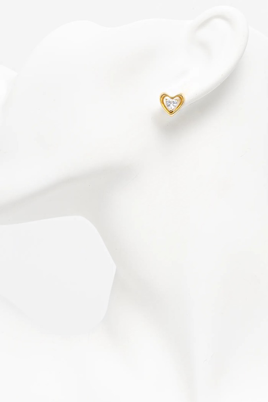Αξεσουάρ Σκουλαρίκια Guess BELOVED JUBE05.024JW χρυσαφί