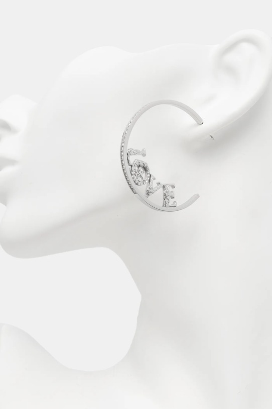 Náušnice Guess 4 LOVE stříbrná JUBE05.035JW