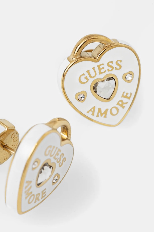 Náušnice Guess AMORE JUBE05.054JW zlatá SS25