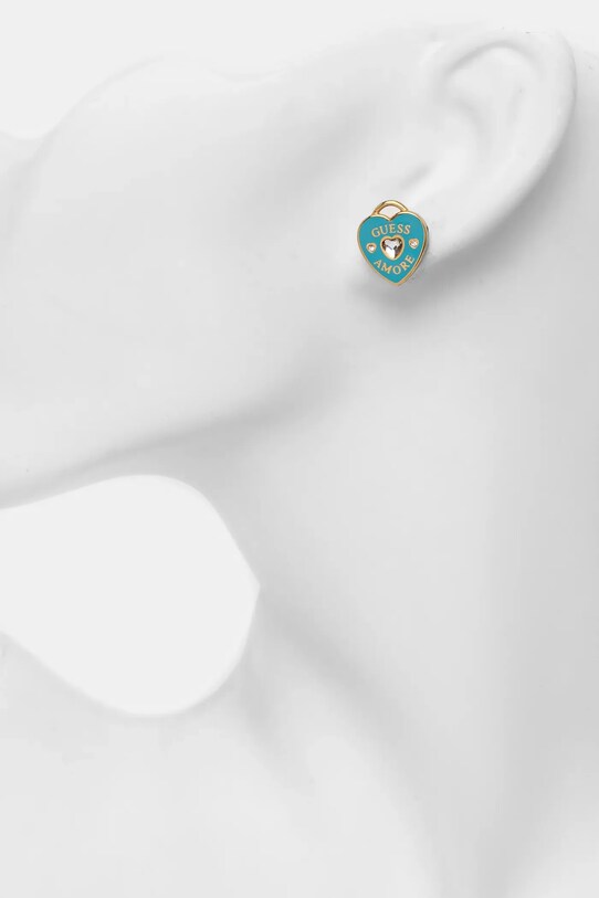 Doplnky Náušnice Guess AMORE JUBE05.054JW zlatá