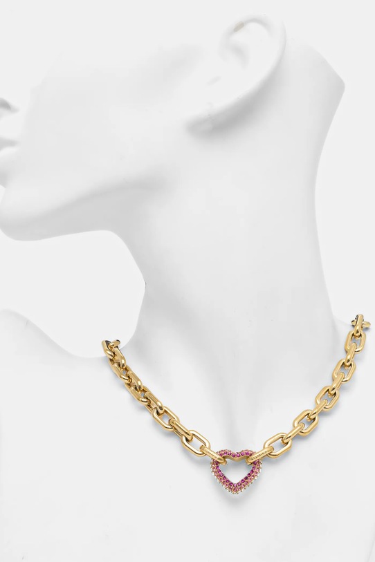 Akcesoria Guess naszyjnik BELOVED JUBN05.004JW złoty