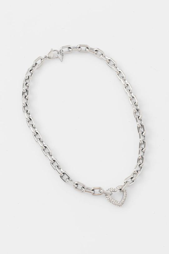 Guess naszyjnik BELOVED Gift Box srebrny JUBN05.015JW