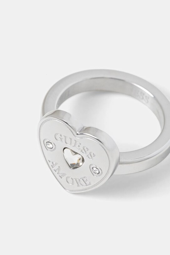 Перстень Guess AMORE JUBR05.059JW срібний SS25