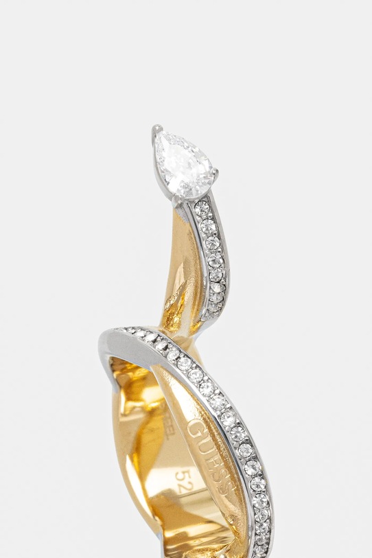 Αξεσουάρ Δαχτυλίδι Guess TWIST JUBR05.064JW χρυσαφί