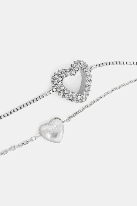 Doplnky Náramok a náušnice Guess BELOVED JUBS05.075JW strieborná