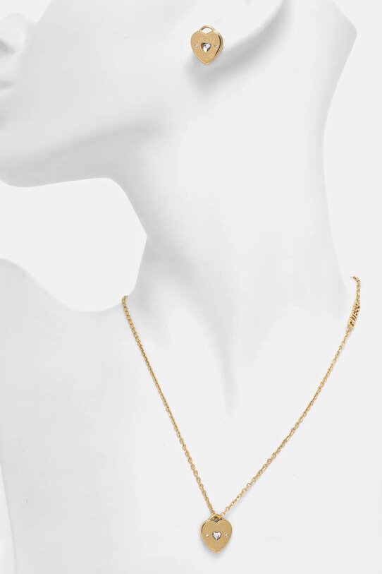 Колье и серьги Guess AMORE золотой JUBS05.080JW