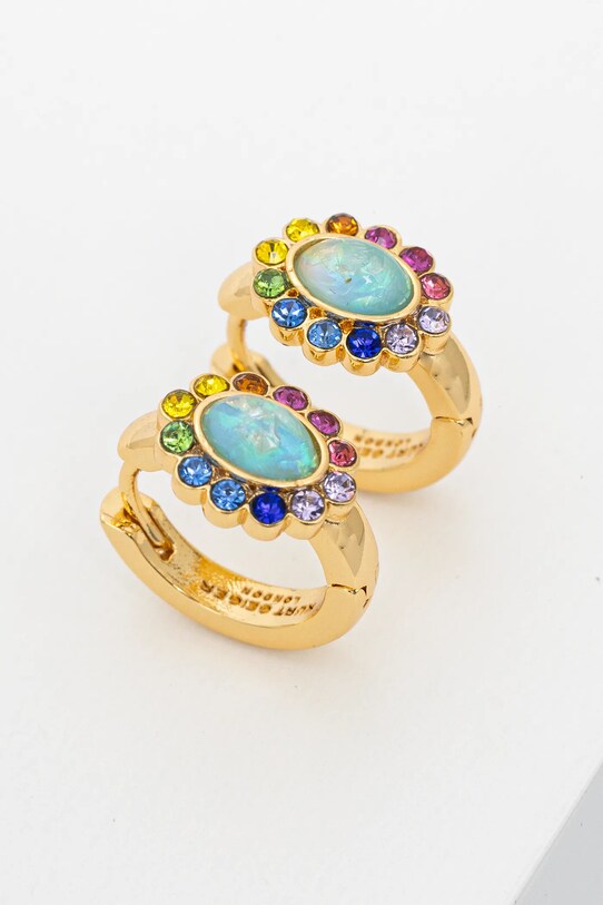 Kurt Geiger London kolczyki cyrkonia złoty 4099069429