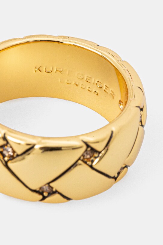 Akcesoria Kurt Geiger London pierścionek 4034461429 złoty
