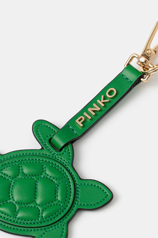 Pinko breloc de piele 105035.A2IL verde SS25