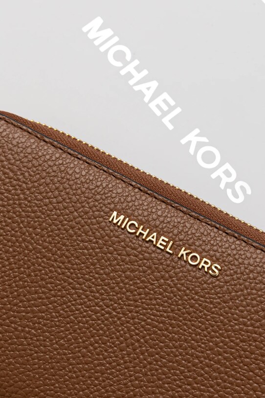 MICHAEL Michael Kors portofel de piele maro 32F6GM9E3L
