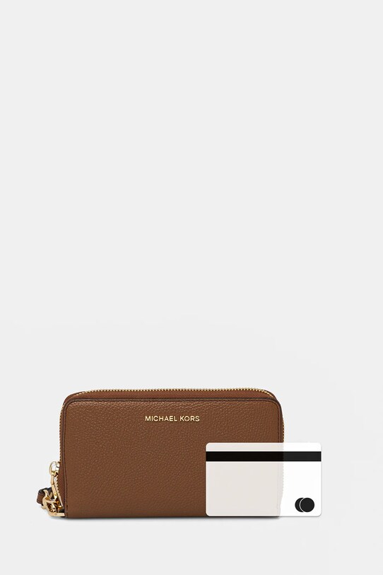 MICHAEL Michael Kors portofel de piele 32F6GM9E3L maro