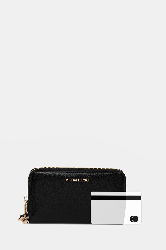 Кожаный кошелек MICHAEL Michael Kors 32F6GM9E3L чёрный