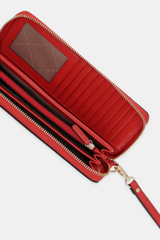 Kiegészítők MICHAEL Michael Kors bőr pénztárca 32T4GJ6E7L piros