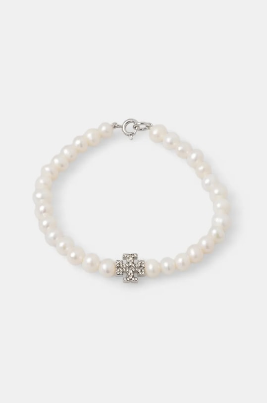 Narukvica Tory Burch Kira Pearl bijela 167335.047