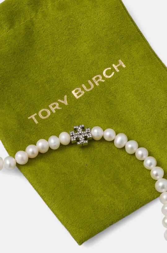 Náramok Tory Burch Kira Pearl 167335.047 biela SS25