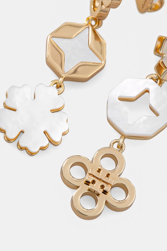 Akcesoria Tory Burch kolczyki Kira Clover Linear 164635.700 złoty