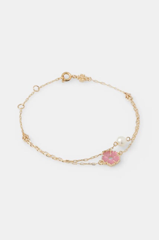 Tory Burch brățară Kira Clover aur 167325.650