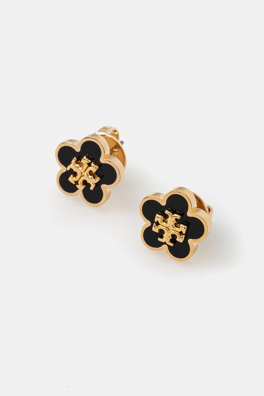 Náušnice Tory Burch Kira Enamel Flower zlatá 147151.720