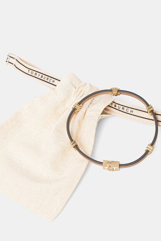 Аксессуары Браслет Tory Burch Eleanor Bio 160150.200 бежевый