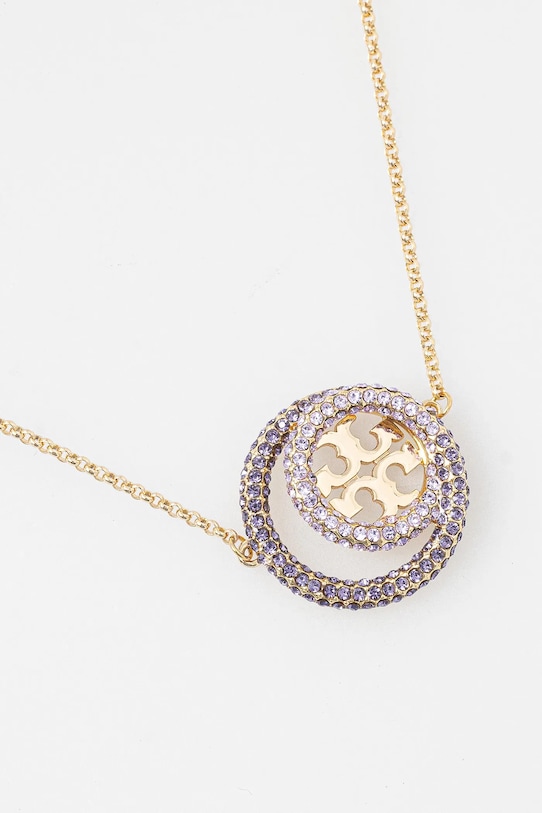 Позолочене кольє Tory Burch Miller Pave 157225.400 золотий SS25