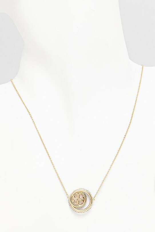Accesorii Tory Burch colier placat cu aur Miller Pave 157225.400 aur