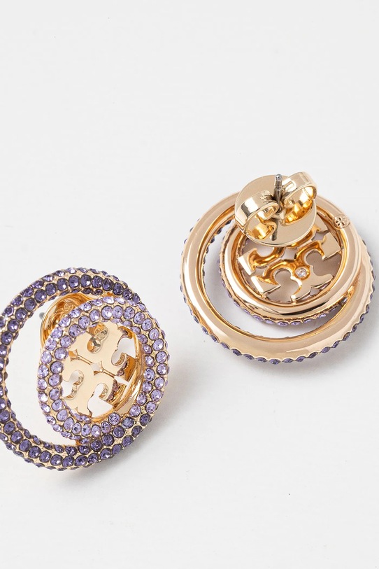 Tory Burch kolczyki pozłacane Miller Pave 157231.400 złoty SS25