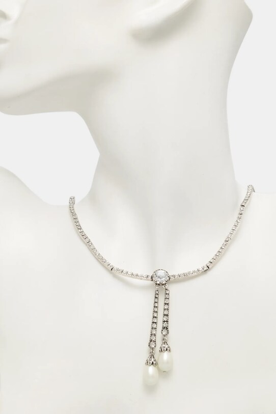 Accesorii Weekend Max Mara colier 2515751094600 argintiu