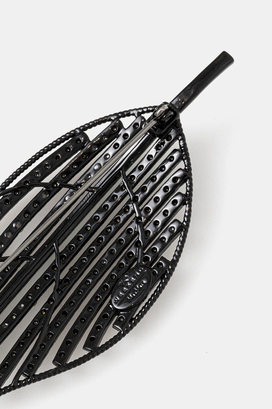 Weekend Max Mara broszka 2515751144600 czarny SS25