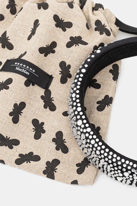 Weekend Max Mara hajgumi 2515751154600 fekete SS25